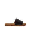 Chloe' Chloé Logo Woody Flat Mules