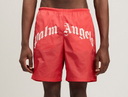 Palm Angels Curved Logo Swimshort