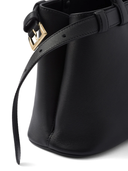 Prada Logo Lettering Leather Tote Bag