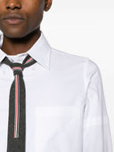 Camicia in cotone con dettaglio fascia da braccio Thom Browne