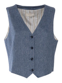 Circolo 1901 Gilet Lino Cotone