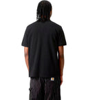Carhartt Wip S/S Chase Black Pique Polo Shirt