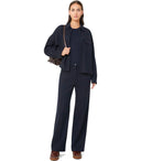 Niebieskie spodnie Max Mara Weekend Zelota