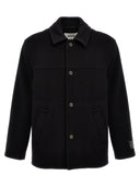 Msgm Peacoat Coat