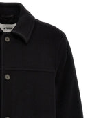 Msgm Peacoat Coat