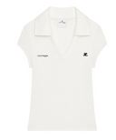 Polo deportivo Courrèges corto