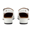 Peche Pumps Carel White Patent Leather
