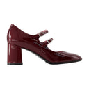 Alice Pumps Carel Patente de cuero Borgoña