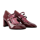 Alice Pumps Carel Patente de cuero Borgoña