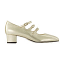 Kina Bumps Gold de cuero carel