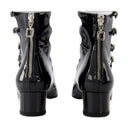 Xena Babies Carel Patente de cuero Negro