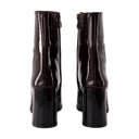Donna Ankle Boots Carel Patent Leather Brown/Black