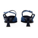 Cecile Pumps Carel Cotton Blue