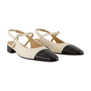 Oceano Flat Shoes Carel Leather Beige
