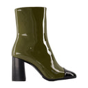 Donna Boots Carel Patent Leather Khaki/Black