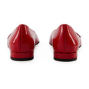 Emilie Ballerinas Carel Leather Red
