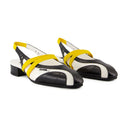 Sling Back Peachy Carel Cotton Black