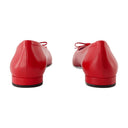 Bella ballerinas carel en cuir rouge