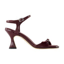 Celeste Sandals Carel Leather Burgundy