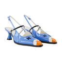 Pigeon Sandals Carel Leather Blue