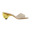 Naiade Sandals Carel Leather White