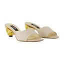 Naiade Sandals Carel Leather White