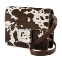 ميشيل 25 Crossbody Carel Leather White