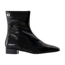 Botas de tobillo aiglon de cuero carel negro