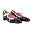 Kina Bow Pumps Carel Leather Black