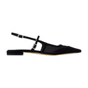 Maela Ballerinas Carel Leather Black