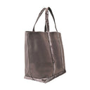 Shopping Bag L Zipped Vanessa Bruno Cotton Anthracite