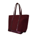 L Zippe Shopper Bag Vanessa Bruno Cotton Purple