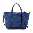 Shopping Bag Xs Vanessa Bruno Linen Blue