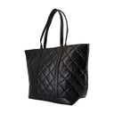 Xl Sac à provisions Vanessa Bruno en cuir noir