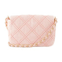 Moon Moyen Crossbody Vanessa Bruno Cotton Pink