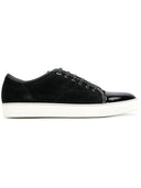 Lanvin Sneakers With Shiny Toe