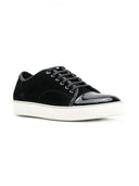 Lanvin Sneakers With Shiny Toe