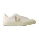 Campo Sneakers Veja Leather White Platine