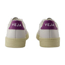 V 12 Sneakers Veja Leather White Cosmos