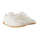Dome Low Top Sneakers Kenzo Leather White