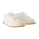 Dome Low Top Sneakers Kenzo Leather White
