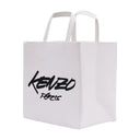 Kleine boodschappentas Kenzo leer wit