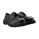 New Kenzo Smile Derbies Kenzo Leather Black