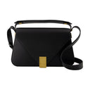 Concierto Arpege Shoulder Bag Lanvin Leather Black