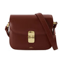 Bolso hobo pequeño Grace A.P.C. Cuero Avellana