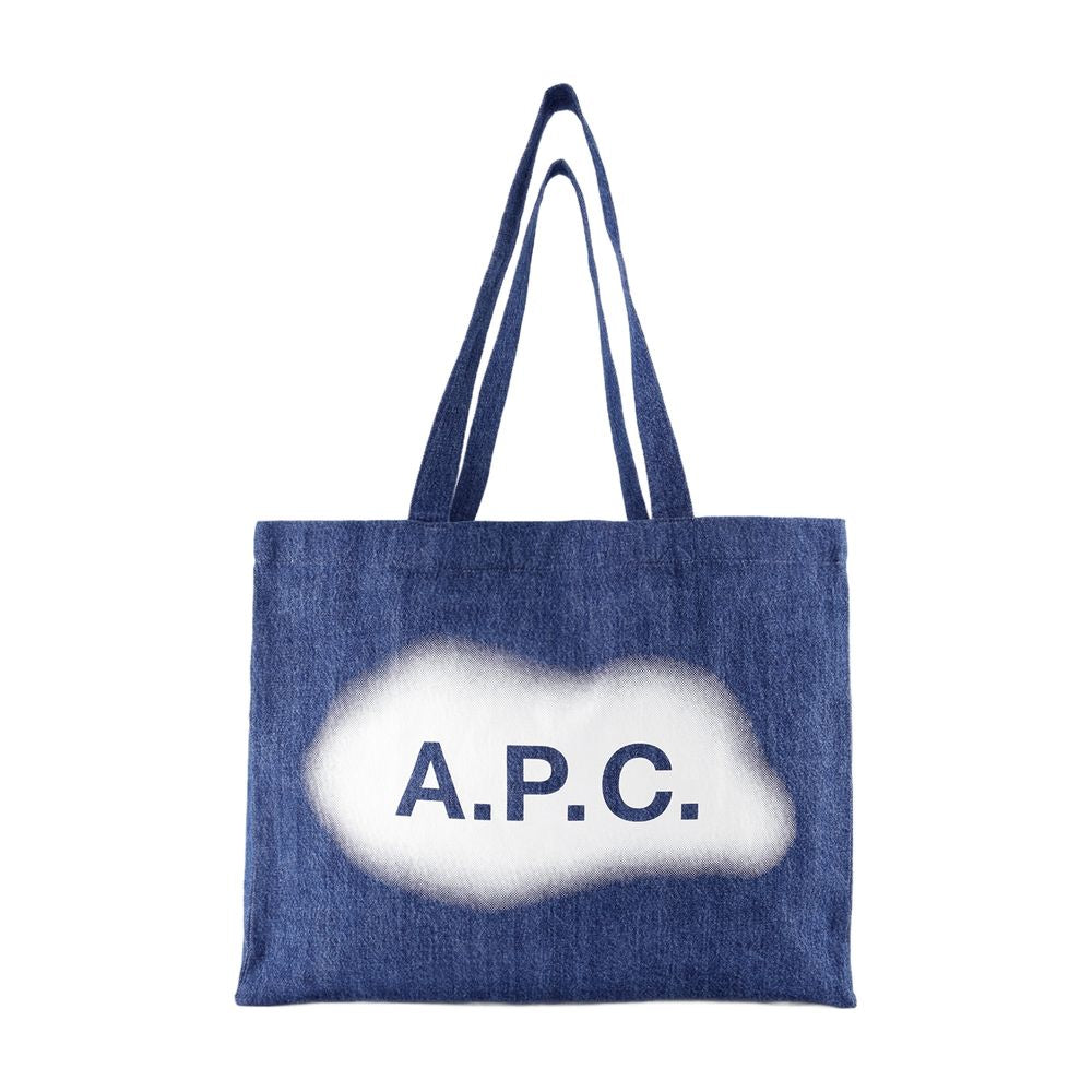 Diane Tote Bag A.P.C Cotton Blue