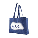 Diane Tote Bag A.P.C katoenblauw