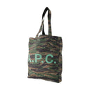 Lou Reversible Tote Bag A.P.C. Kaki synthétique