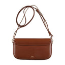 Grace Chaine Clutch A.P.C. Læderbrunt