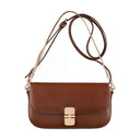 Grace Chaine Clutch A.P.C. Læderbrunt
